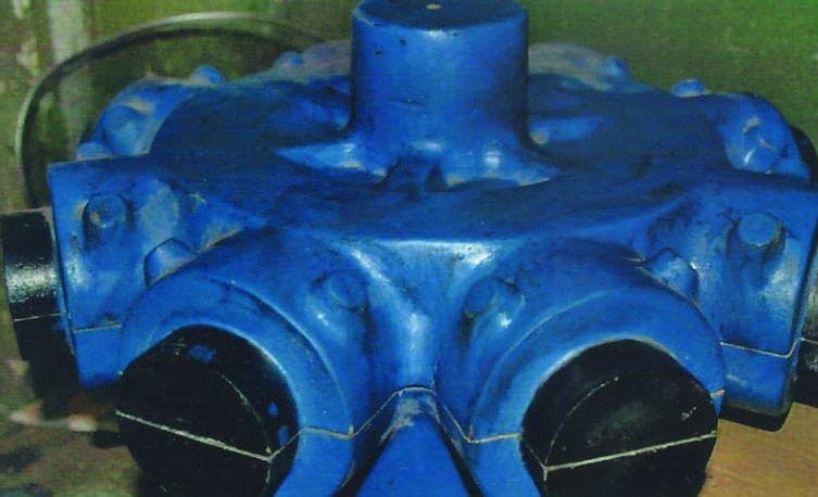 Distribuidor industrial fundido en aluminio
